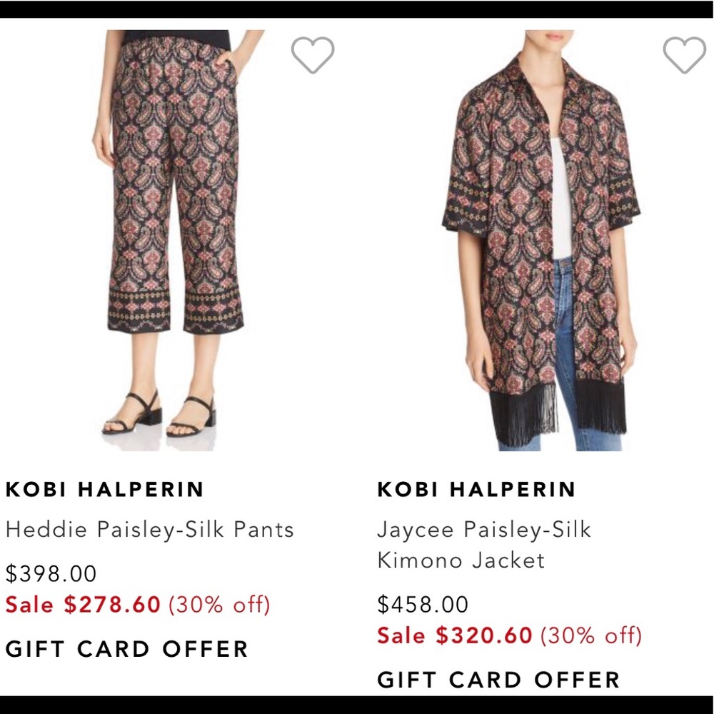 Paisley print Co-ord